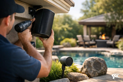Outdoor Speaker System Installation That Lasts