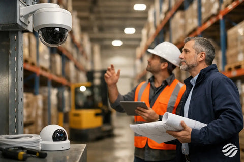 Warehouse Surveillance Camera Installation Planning